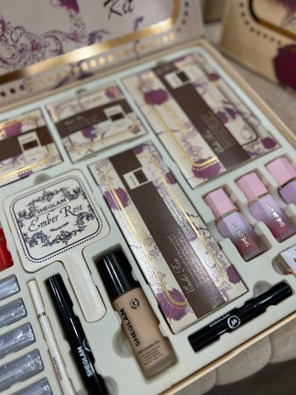 💄 مجموعة مكياج SheGlam "Ember Rose" الفاخرة - كل ما تحتاجينه في علبة واحدة 🎁 هدية مثالية لعاشقات المكياج ✅ السعر: زوج ملايين و 390 ألف التوصيل مجاني 58 ولاية 🚛